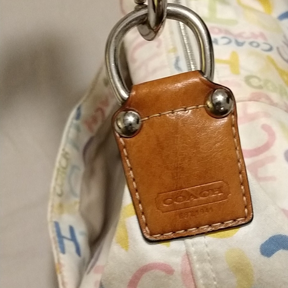 Coach signature multicolor bag - Picture 12 of 17